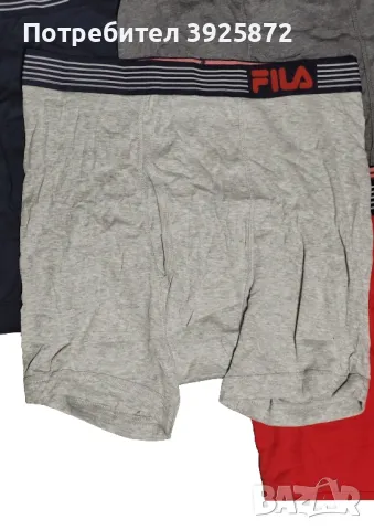 Комплект нови боксерки FILA, снимка 5 - Бельо - 48452144