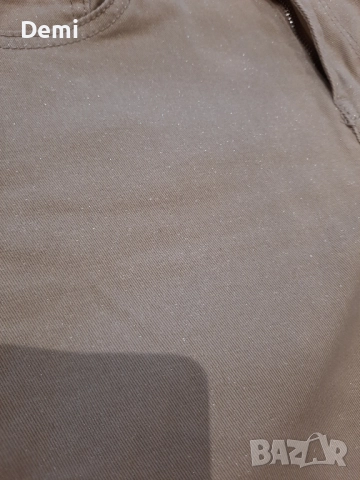 Дамски златни дънки, снимка 3 - Дънки - 52236373