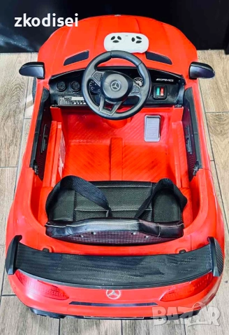 Детска кола MERCEDES ЧЕРВЕНА, снимка 3 - Други - 52874100