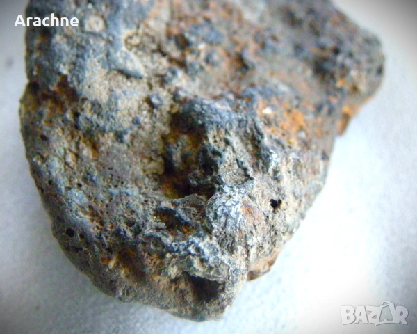 Метеорит и амонит от Мароко, снимка 7 - Колекции - 51857138