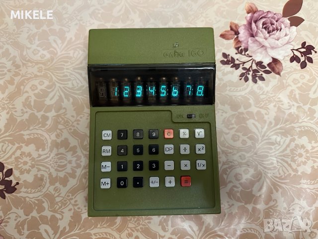 Елка 160 комунистически ретро калкулатор, снимка 1 - Антикварни и старинни предмети - 43381861