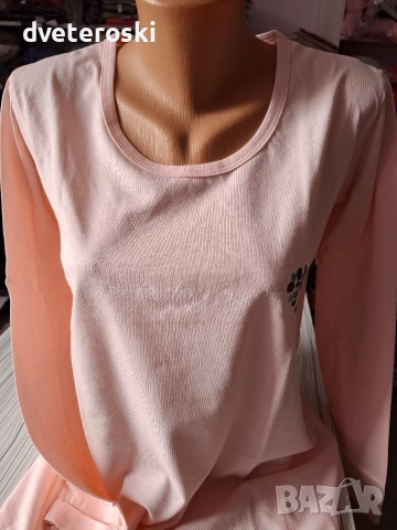 Дамска пижама с дълъг ръкав 2ХЛ, снимка 9 - Пижами - 52872065