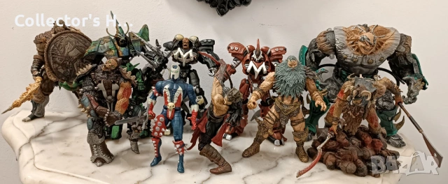 Spawn McFarlane action figures 10 екшън фигурки на Споон, Дракула, Атила от периода 1994-2004 година