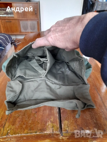 Стара торба от противогаз, снимка 4 - Антикварни и старинни предмети - 53009851