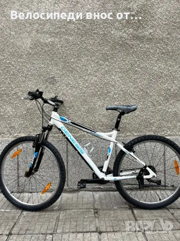 Алуминиев велосипед 26 цола 21 скорости палцови команди преден амортисьор много запазено , снимка 10 - Велосипеди - 48282007