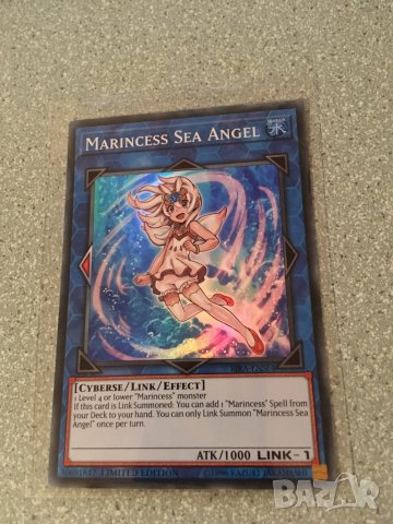 Оригинална карта Yu-Gi-Oh Marincess Sea Angel, снимка 1