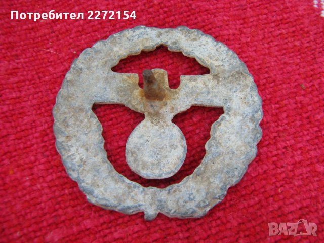 Кокарда SS знак, снимка 2 - Антикварни и старинни предмети - 28297907