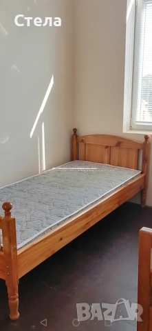 Единични дървени легла с нощни шкафчета, снимка 10 - Шкафове - 53178509