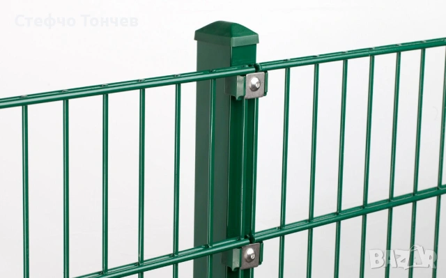 Оградни пана с двойни телове. 2D пана 6/5/6 мм. и 8/6/8 мм., снимка 3 - Строителни материали - 53398951