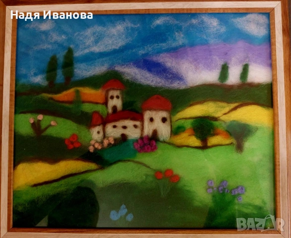 Картини от вълна, снимка 3 - Картини - 53093739