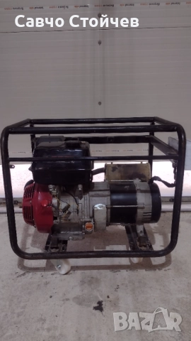 Бензинов генератор 4 киловата монофазен, снимка 3 - Други машини и части - 51828746