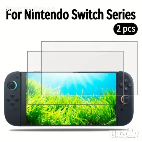 Скрийн протектор Стъклен протектор за Nintendo Switch﻿ 2 / Oled, снимка 6 - Други игри и конзоли - 50535965