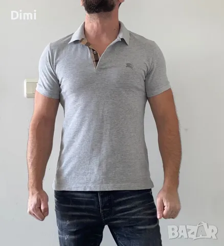 Burberry (S) Оригинал-мъжко поло