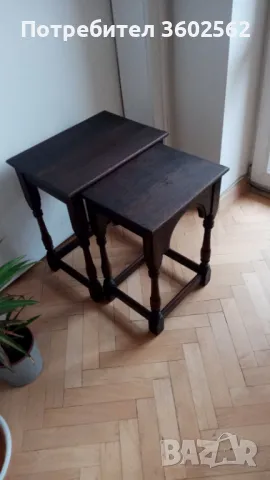 помощна масичка от две части, снимка 4 - Маси - 48232372