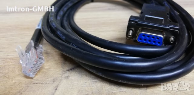 Сериен кабел DB9 RS232 към RJ45 -2м., снимка 2 - Кабели и адаптери - 36809826