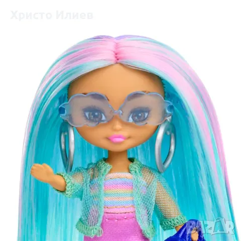 Кукла Барби Barbie Extra Mini Minis с аксесоари, снимка 3 - Кукли - 48964951