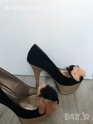 Обувки на висок ток, снимка 5 - Дамски обувки на ток - 33488144