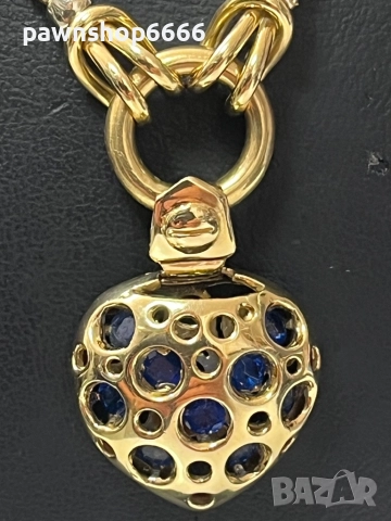 Златно колие 14 карата, снимка 7 - Колиета, медальони, синджири - 51663562