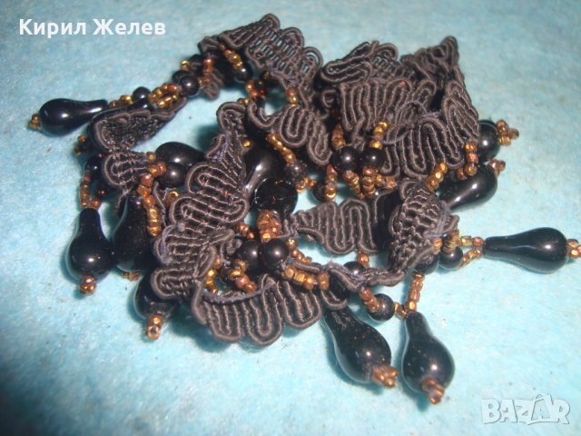 ЕЛЕМЕНТ от СТАРИНЕН АРТ-ДЕКО НАКИТ ЦВЕТНИ МЪНИСТА и ВЕНЕЦИАНСКО СТЪКЛО МУРАНО 22940, снимка 5 - Антикварни и старинни предмети - 35233075