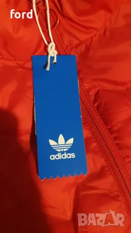 Зимно яке adidas Originals Red , снимка 4 - Якета - 48229941