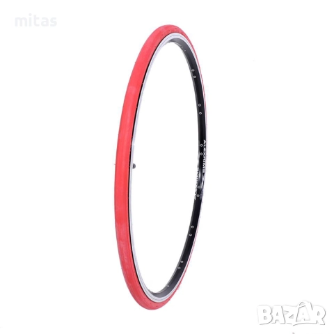 Външна гума за шосеен велосипед VELO SLICK (700 x 23C) - Червена, Синя, снимка 2 - Части за велосипеди - 24420792