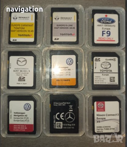 🇧🇬 🇲🇦🇵 SD карта 2025 навигация ъпдейт VW,BMW,Мазда,Тойота,Рено,Шкода,Нисан,Мерцедес,Форд,Субару, снимка 17 - Аксесоари и консумативи - 31081679