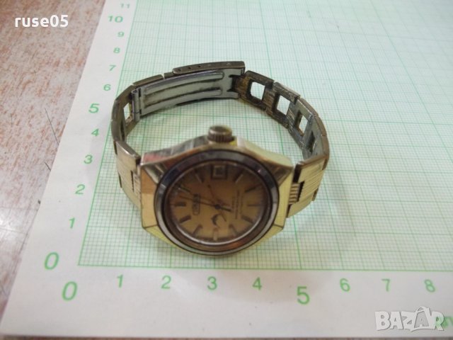 Часовник "CORNAVIN" ръчен дамски автомат с верижка работещ, снимка 2 - Дамски - 28363600