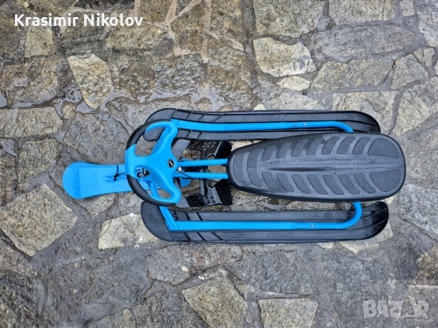 Stiga шейна с кормило Snowracer Color PRO Blue, снимка 3 - Уикенд почивки и екскурзии - 52584843
