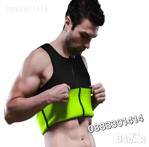Стягащ фитнес термо елек Jingba Support Fiery Sports Shapewear for Men