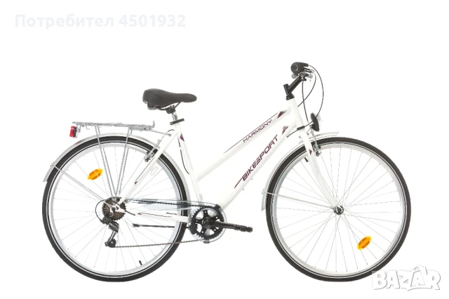 Велосипед Bikesport HARMONY LADY 28", 480 мм, бял - нов