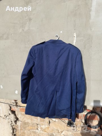 Стара полицейска,милиционерска куртка,сако #2, снимка 4 - Антикварни и старинни предмети - 43778936