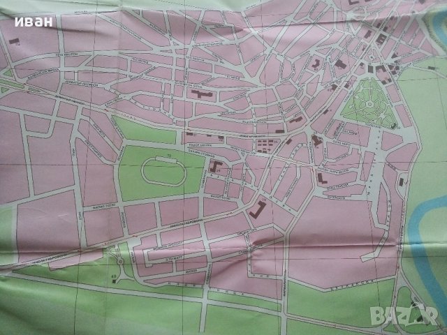Карта Велико Търново - 1972г., снимка 8 - Енциклопедии, справочници - 43030295