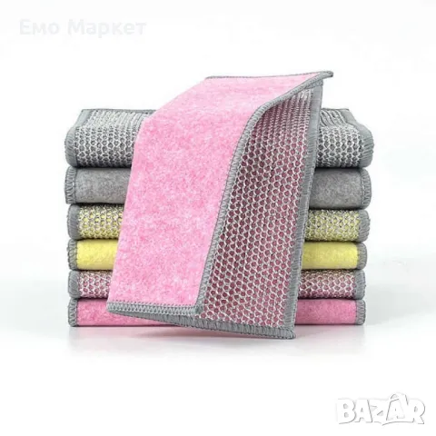 50 броя кухненски почистващи кърпи от стоманена вълна "Сребърна тел", снимка 9 - Други - 49182666