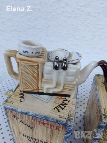 Колекционерски чайници орнаменти Paul Cardew, снимка 5 - Колекции - 52798470