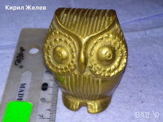 МАСИВНА БРОНЗОВА ФИГУРКА СТАТУЕТКА на БУХАЛЧЕ За ДОМАШНА УКРАСА КОЛЕКЦИЯ 41385, снимка 10 - Колекции - 43598724