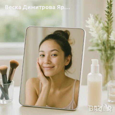 Компактно настолно огледало за перфектна визия навсякъде, снимка 3 - Други стоки за дома - 51322044