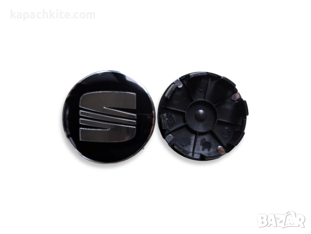 Капачки за джанти за Seat Сеат 56mm 60mm 63mm - Сребристи, Черни, снимка 9 - Аксесоари и консумативи - 52676738