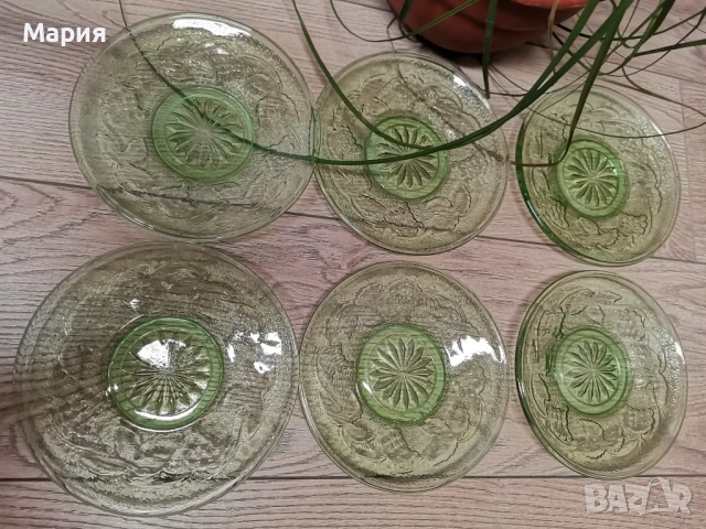 Винтидж тортени чинии , снимка 5 - Чинии - 50657219