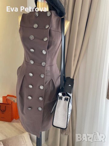 Burberry prorsum S дамска рокля, снимка 7 - Рокли - 40369096