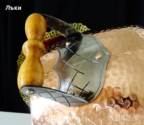 Медна тенджера 6 л.,1кг.,чиста червена мед. , снимка 8 - Антикварни и старинни предмети - 52587280