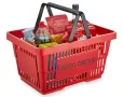Промоция! Кошница за пазаруване - оранжева 22л, търговско оборудване!, снимка 10
