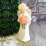 3122 Сувенир статуетка Ангел с букет цветя, снимка 4