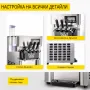 НОВА Машина за италиански сладолед 3 вкуса 18л/ч 1200W 1г гаранция, снимка 6