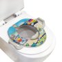 2174 Мека детска седалка за тоалетна чиния с дръжки детски адаптор за WC, снимка 5