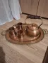 Меден чайник поднос и чаши, снимка 2