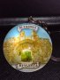 Стъклен ключодържател сувенир от Хисаря България много красив стилен дизайн 42608, снимка 3
