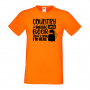 Мъжка тениска Country Music And Beer That's Why I'm Here,Бира,Бирфест,Beerfest,Подарък,Изненада,Рожд, снимка 1