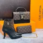 Дамски боти на ток Louis Vuitton Код D1395, снимка 8