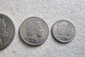 Австралия. Лот .5, 10 ,20, 50 цента .Кралицата на средна възраст., снимка 8