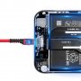BASEUS кабел еластичен 1м - Type-C USB спирала, iPhone pins, снимка 4